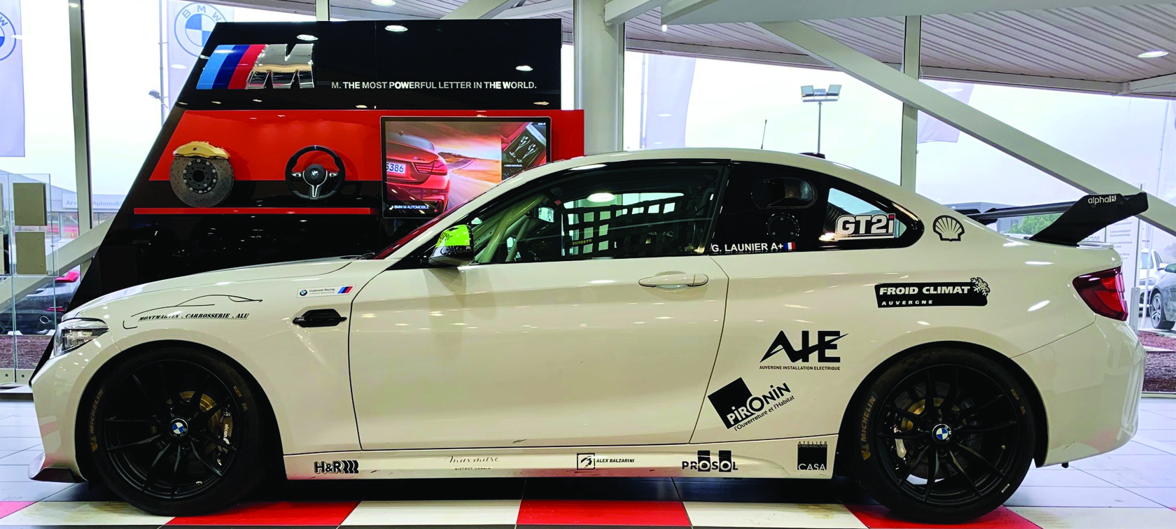 BMW M2 CS RacingBMW CLERMONTFD HÉLIDRIVE